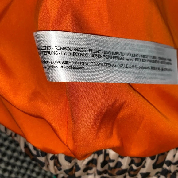 Zara cheetah print lightweight puffer crop Jacket - Picture 10 of 10